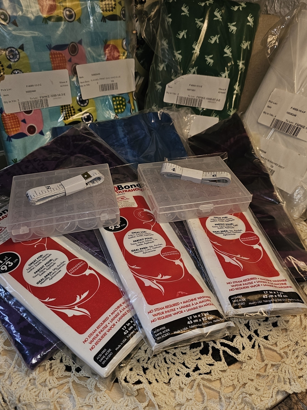 JOANN fabric Huge Lot Fabric And More
